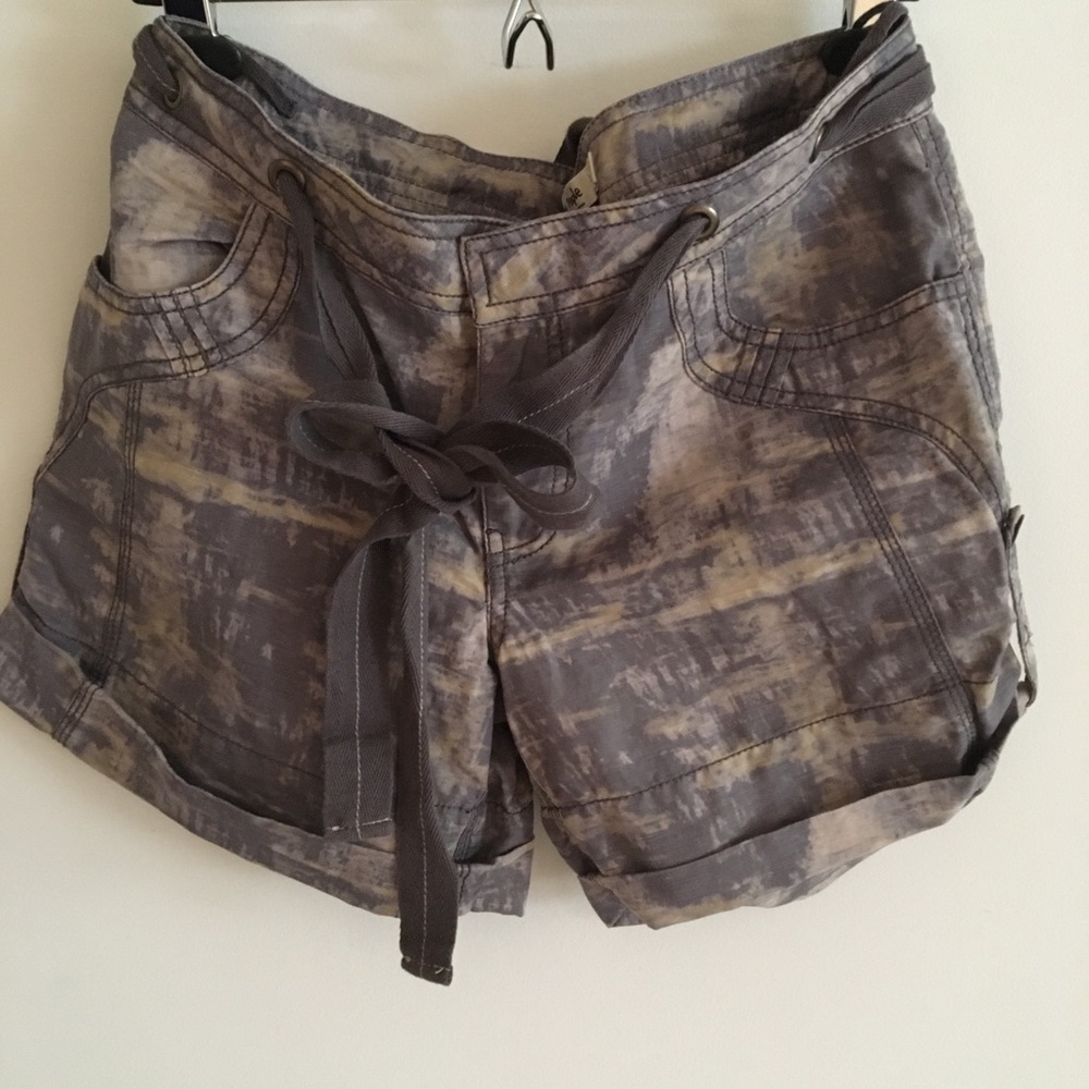 Free people tie dyed shorts
